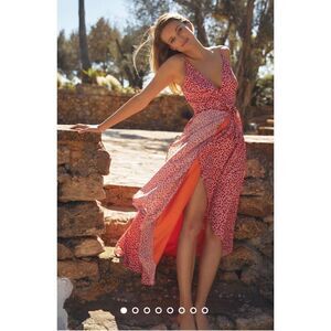 knee length dresses for ladies Deme by Gabriella Katya Maxi Dress in Mint